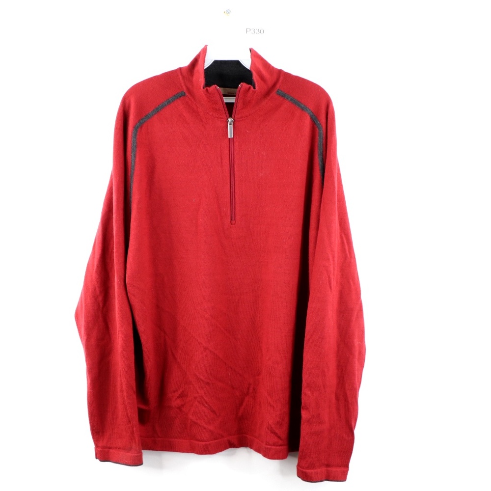 Smartwool Outdoor Hiking Merino Wool Sweater Red